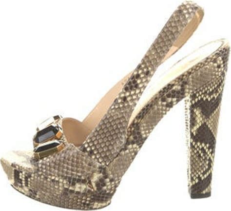 prada wild animal prints|Prada Snakeskin Animal Print Slingback Pumps .